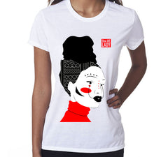 Women's She Be Lady Art T-Shirt (White)